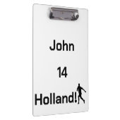 オランダサッカー、カスタマイズ可能 クリップボード (右)