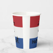オランダサッカー、カスタマイズ可能 紙コップ (左)