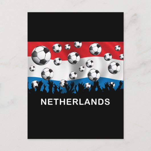 オランダサッカー ポストカード (正面)
