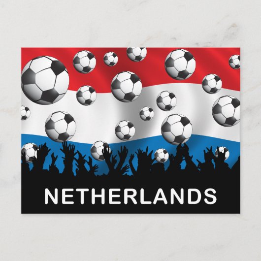 オランダサッカー ポストカード (正面)