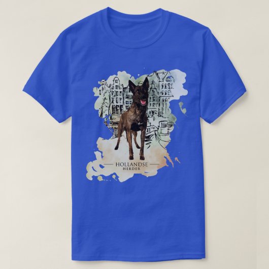 オランダシェパード・デュッチー(5) Tシャツ (デザイン正面)