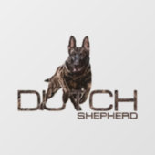 オランダシェパード – ホルランドスヘルダーソン ウィンドウサイン (シート)