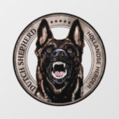 オランダシェパード – ホルランドスヘルダーソン ウィンドウサイン (シート)