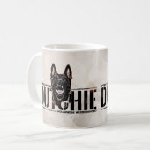 オランダシェパード – ホルランドスヘルダーソン コーヒーマグカップ (正面左)