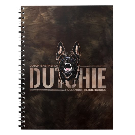 オランダシェパード – ホルランドスヘルダーソン ノートブック (正面)