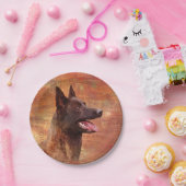 オランダシェパード – ホルランドスヘルダーソン ペーパープレート (パーティー)