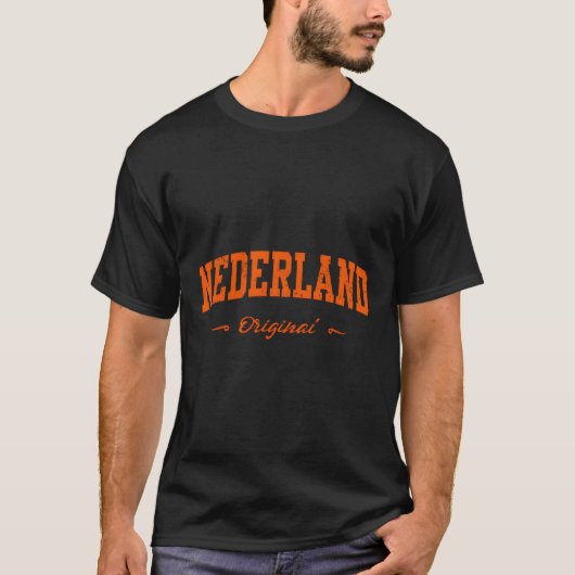 オランダスポーツのお土産 Tシャツ (正面)