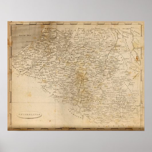 オランダズマップ(Arrowsmith) ポスター (正面)