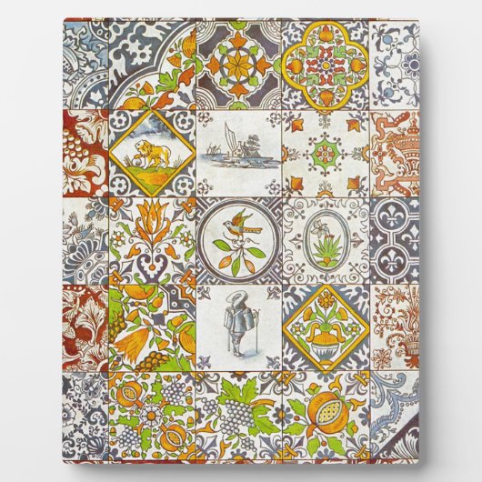 オランダセラミックタイル フォトプラーク (正面)