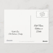 オランダセントニック・シンタークラースとズワルテ・ピエヴィンテージ ポストカード (裏面)