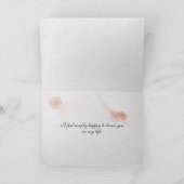 オランダチューリップガーデンフレンドシップ カード (内部)