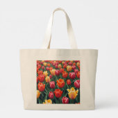 オランダチューリップ ラージトートバッグ (裏面)
