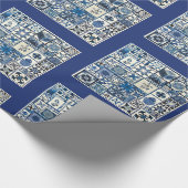 オランダデルフトラッピング紙 ラッピングペーパー (角)