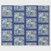 オランダデルフトラッピング紙 ラッピングペーパー (フラット)