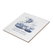 オランダデルフトヴィルヘルムブッシュインスパイアデコール タイル (側面)