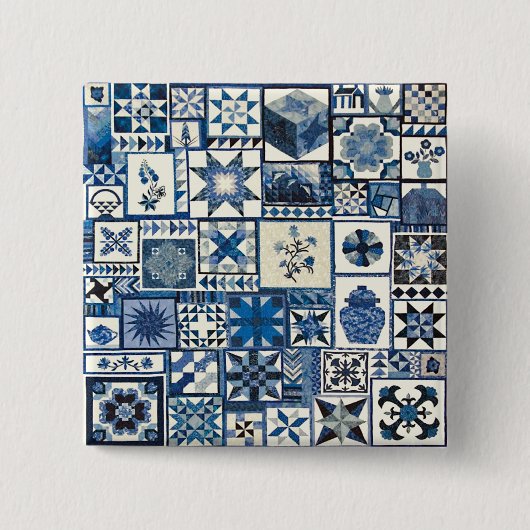 オランダデルフト 缶バッジ (正面)