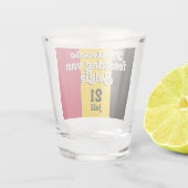 オランダナショナレフェストダグヴァンベルギーベルギーベルギー国旗 ショットグラス (裏面)