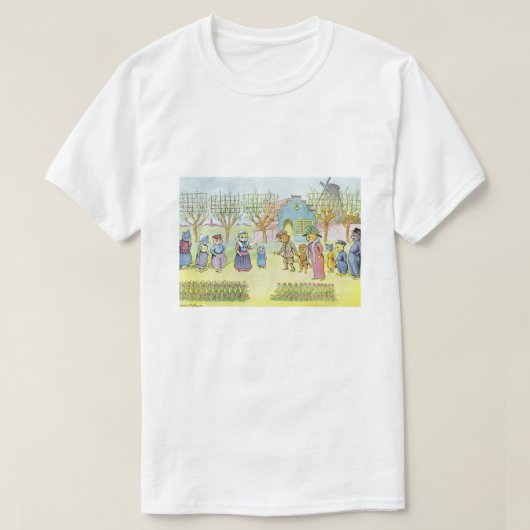 オランダネコLouis Wain Tシャツ (デザイン正面)