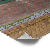 オランダハウスウィンドウ&シャッターフォトポスタープリント ポスター (角)