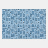 オランダハウスバイクチューリップアムステルダムバラエティパック ラッピングペーパーシート (正面3)