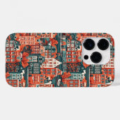 オランダハウスパターン Case-Mate iPhoneケース (裏面 (横))