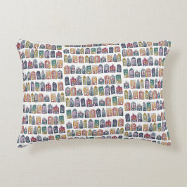 オランダハウズカラフルアムステルダムパタ予測できなーン アクセントクッション