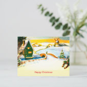 オランダハッピークリスマス ポストカード (スタンド正面)