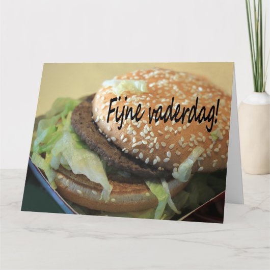 オランダハッピーファーザー カード (正面)