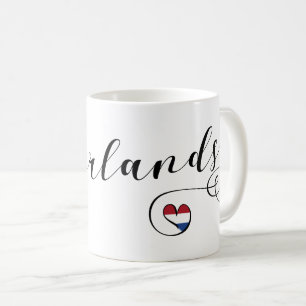 オランダハートマグ、オランダ コーヒーマグカップ