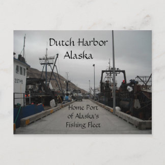 オランダハーバースピット波止場 ポストカード