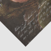 オランダバラとヴィンテージエフェメラデクページ 薄葉紙 (詳細)