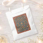 オランダパークデザイン(by William Morris) フェイバーバッグ (クリップ留めされた状態)