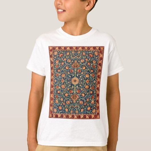オランダパークデザイン(by William Morris) Tシャツ (正面)