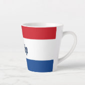 オランダパーソナライズされたフラグ カフェラテマグ (右)