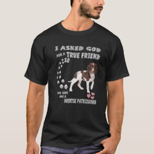 オランダパートリッジドッグマムパパプリントカウトドレンツパ Tシャツ