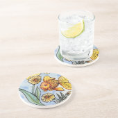 オランダファンシーゴールドフィッシュイラストレーション コースター (側面)