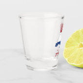 オランダフラグのマップホスト応援 ショットグラス (左)