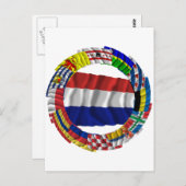 オランダフラグリングや輪 ポストカード (正面/裏面)