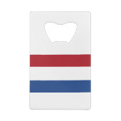 オランダフラグ クレジットカード栓抜き (裏面)