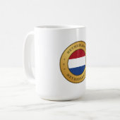 オランダフラグ コーヒーマグカップ (正面左)