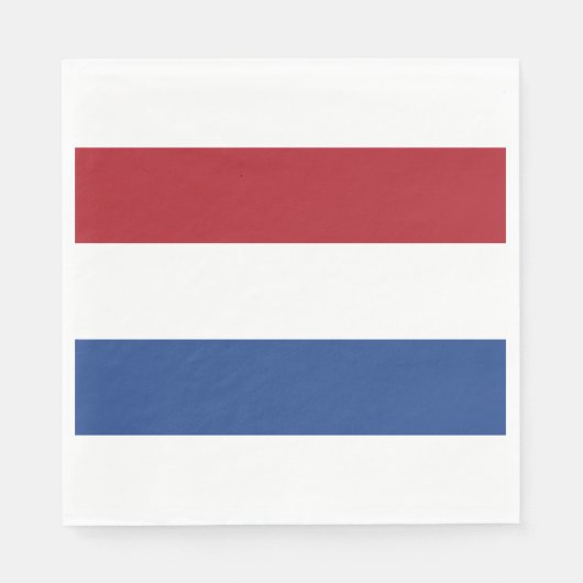 オランダフラグ スタンダードランチョンナプキン (正面)