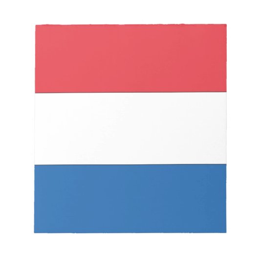 オランダフラグ ノートパッド (正面)