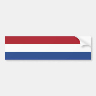 オランダフラグ バンパーステッカー