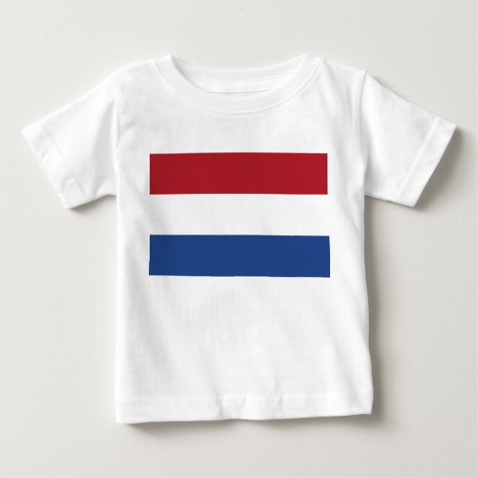 オランダフラグ ベビーTシャツ (正面)