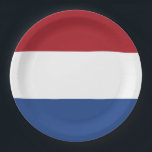 オランダフラグ ペーパープレート<br><div class="desc">オランダフラグ</div>