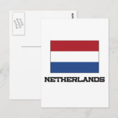 オランダフラグ ポストカード (正面/裏面)