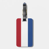 オランダフラグ ラゲッジタグ (裏面縦)