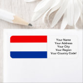 オランダフラグ ラベル (インサイチュ)