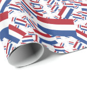 オランダフラグ(複数画層に表示) ラッピングペーパー (ロールコーナー)