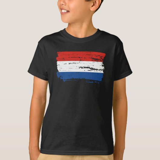 オランダフラグ Tシャツ (正面)
